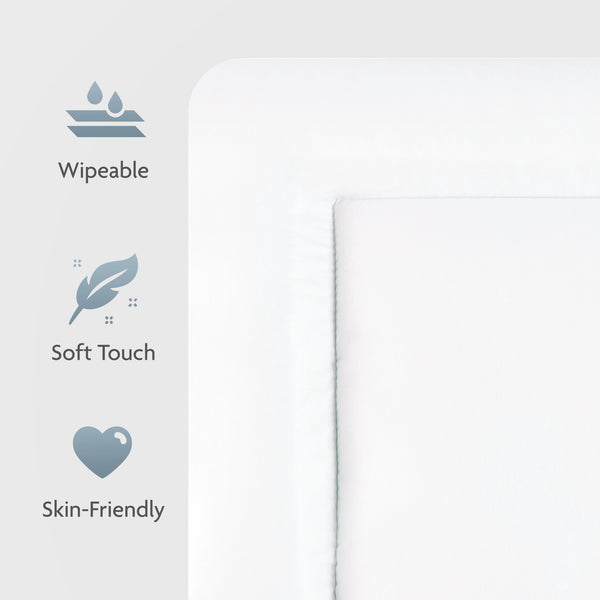 Wickelauflage "Softy", uni weiß