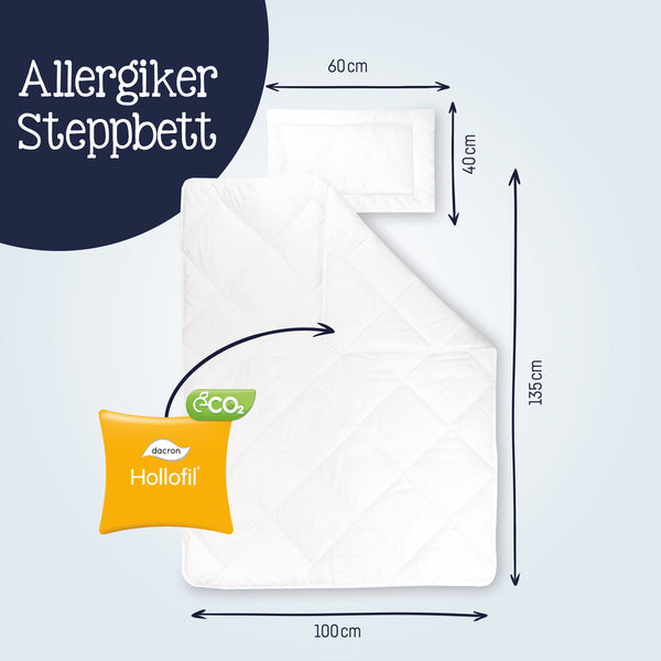 Kindersteppbett-Set, Hygiena