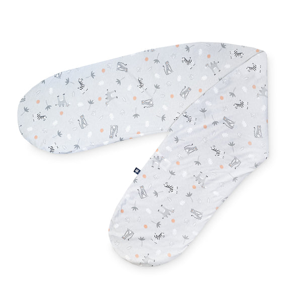 Nursing pillow cover jersey, savannah grey