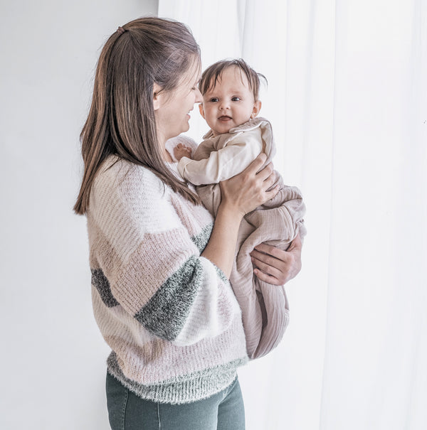 Musselin Babyschlafsack, Sand