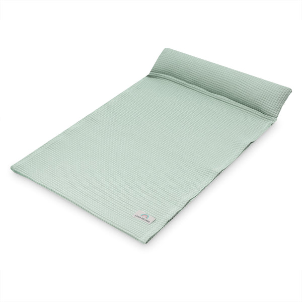 Cover Loop Comfy for changing mat Softy, waffle piqué Lagoon