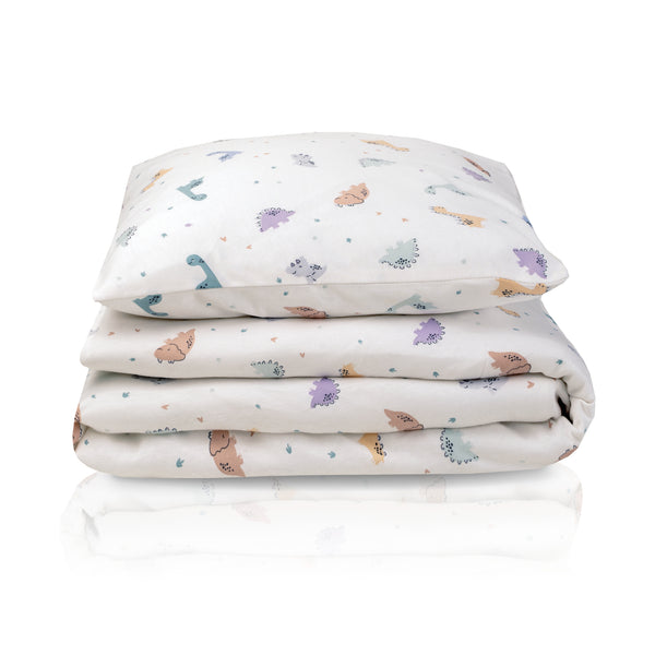Jersey bed linen Little Dinos