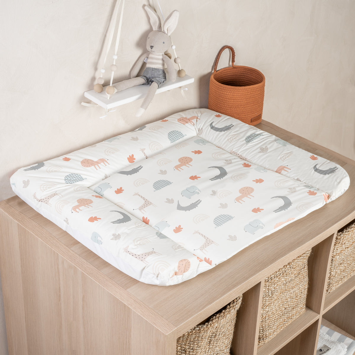 Matelas à Langer Julius Zöllner Softy Daylight - Ultra Doux Avec Bord Surélevé 85 X 75 Cm