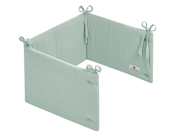 Cotton muslin nest, green