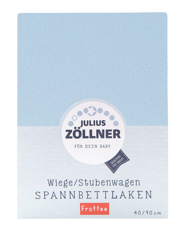 Frottee Spannbettlaken für Wiege und Stubenwagen von 90/40 cm