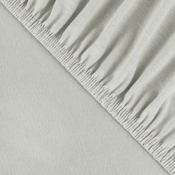Jersey fitted sheet for cradles and bassinet mattresses 90x 40 cm, light grey