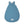 Musselin Babyschlafsack, Blau