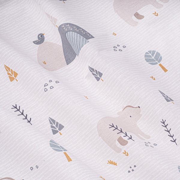 Mountain Bear nursing pillow cover
