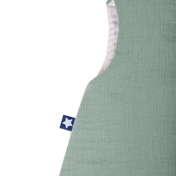 Jumper muslin lined, green