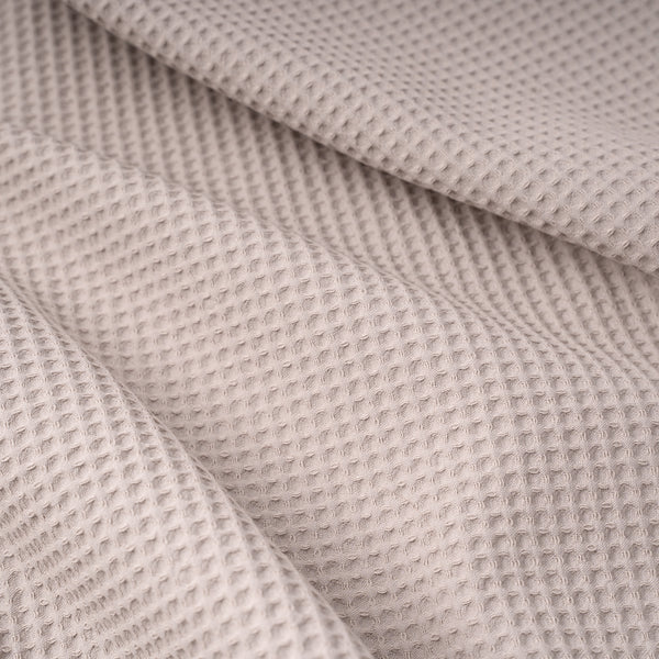 Crawling blanket leaf, waffle piqué seashell