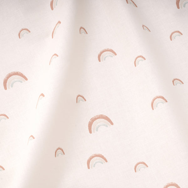 Nursing pillow cover with button, Organic Rainbow