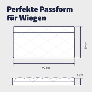 Wiegenmatratze Allegro 90x50 cm