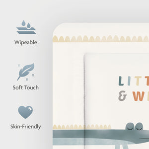 Changing mat "Softy", crocodile