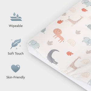 Changing mat Wave, Wild Friends