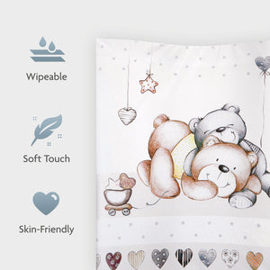 Changing mat Wave, cuddly bear