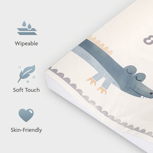 Changing mat Wave, crocodile