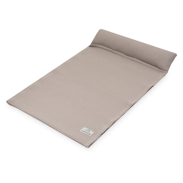 Loop Comfy cover for Softy changing mat, waffle piqué nougat