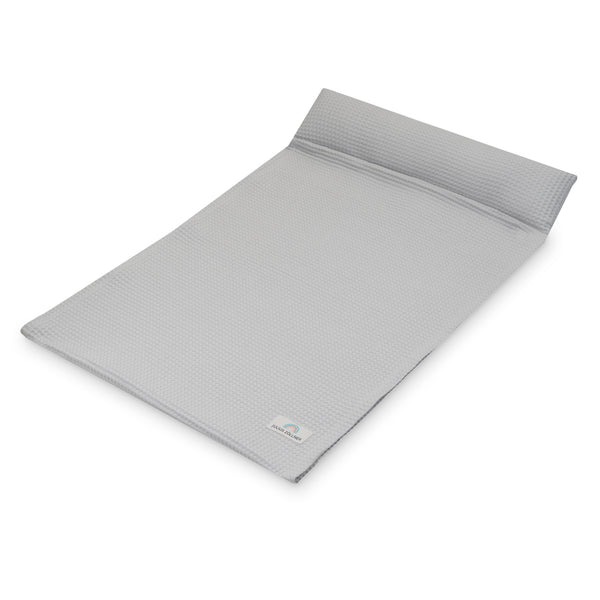 Loop Comfy cover for Softy changing mat, waffle piqué Light Grey