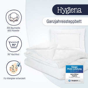 Kindersteppbett-Set, Hygiena