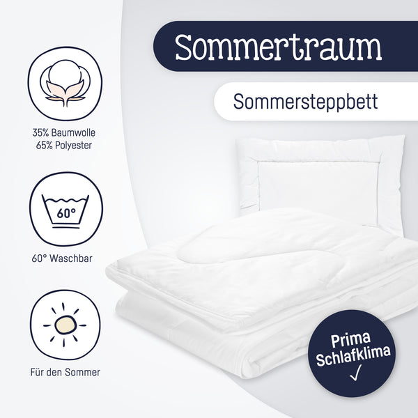 Kindersteppbett-Set, Sommertraum