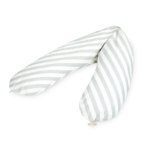 Stillkissen mit Knopf, Organic Stripes