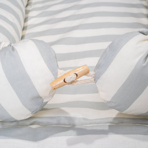 Organic Kuschelnest NIDO MAX, Stripes