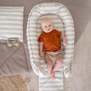 Organic Kuschelnest NIDO MAX, Stripes