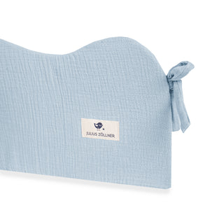 Nestchen Wave S aus Baumwollmusselin, Denim