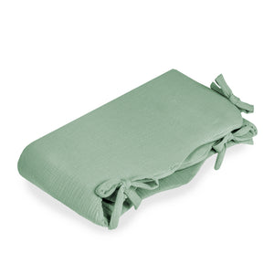 Nestchen Wave S aus Baumwollmusselin, Green
