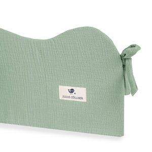 Nestchen Wave S aus Baumwollmusselin, Green