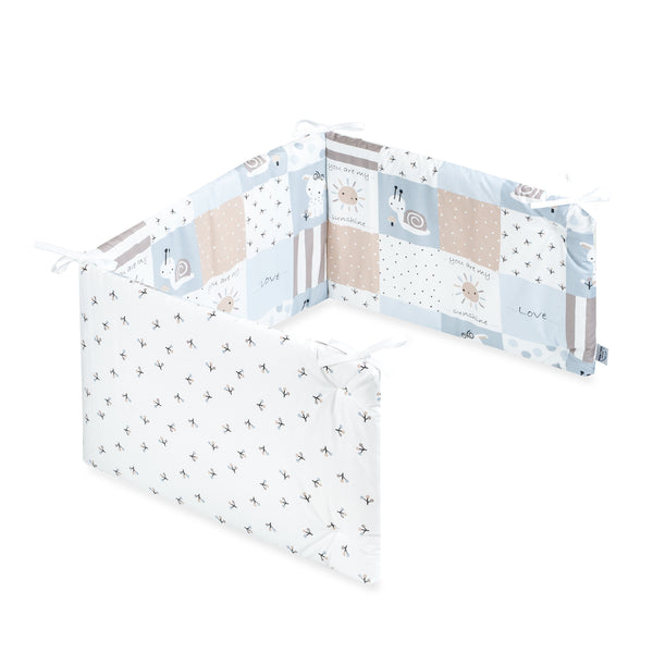 Nestchen für das Babybett, Patch Blue