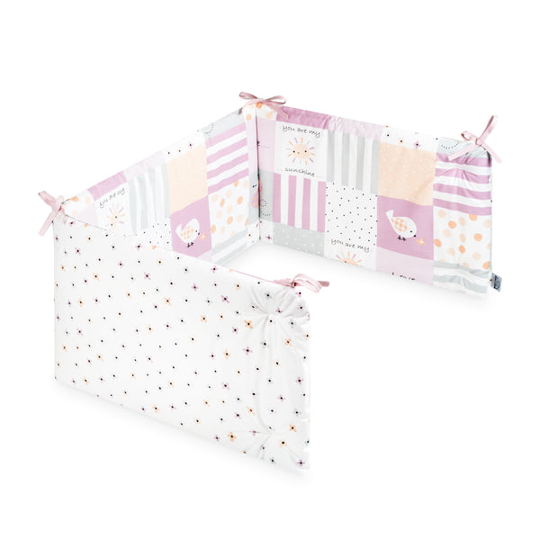 Nestchen für das Babybett, Patch Rose