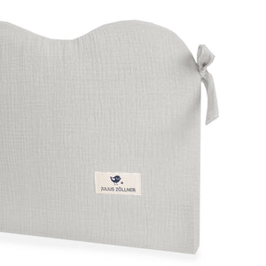 Nestchen Wave aus Baumwollmusselin, Grey