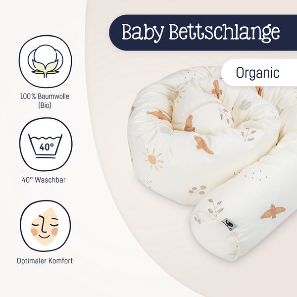 Bettschlange Organic Night & Day