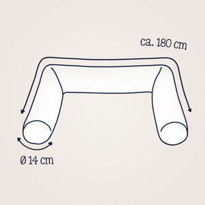 Bettschlange Organic Night & Day