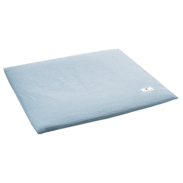 Bezug Wickelunterlage/2-Keil-Mulde aus Musselin, Denim