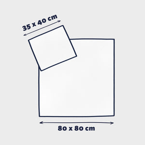 Jersey bed linen plain oatmeal