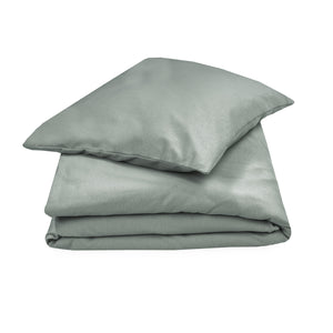 Jersey bed linen plain Aloe