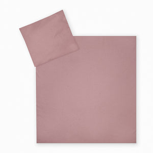 Jersey bed linen plain Red Earth