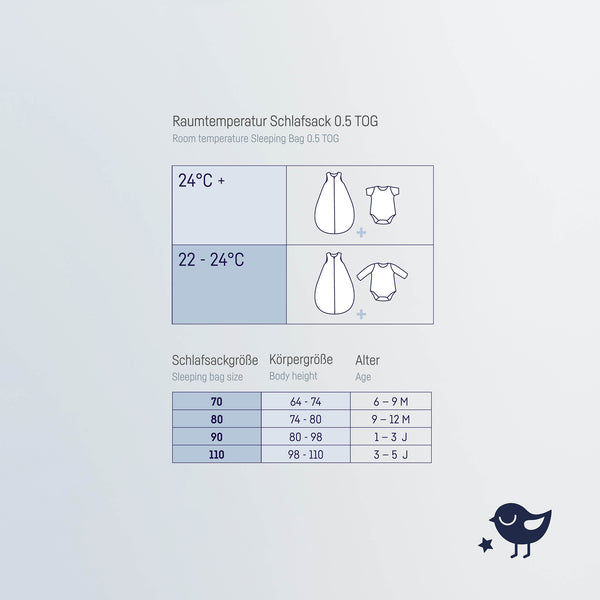 Sommerschlafsack - Häschen und Eule