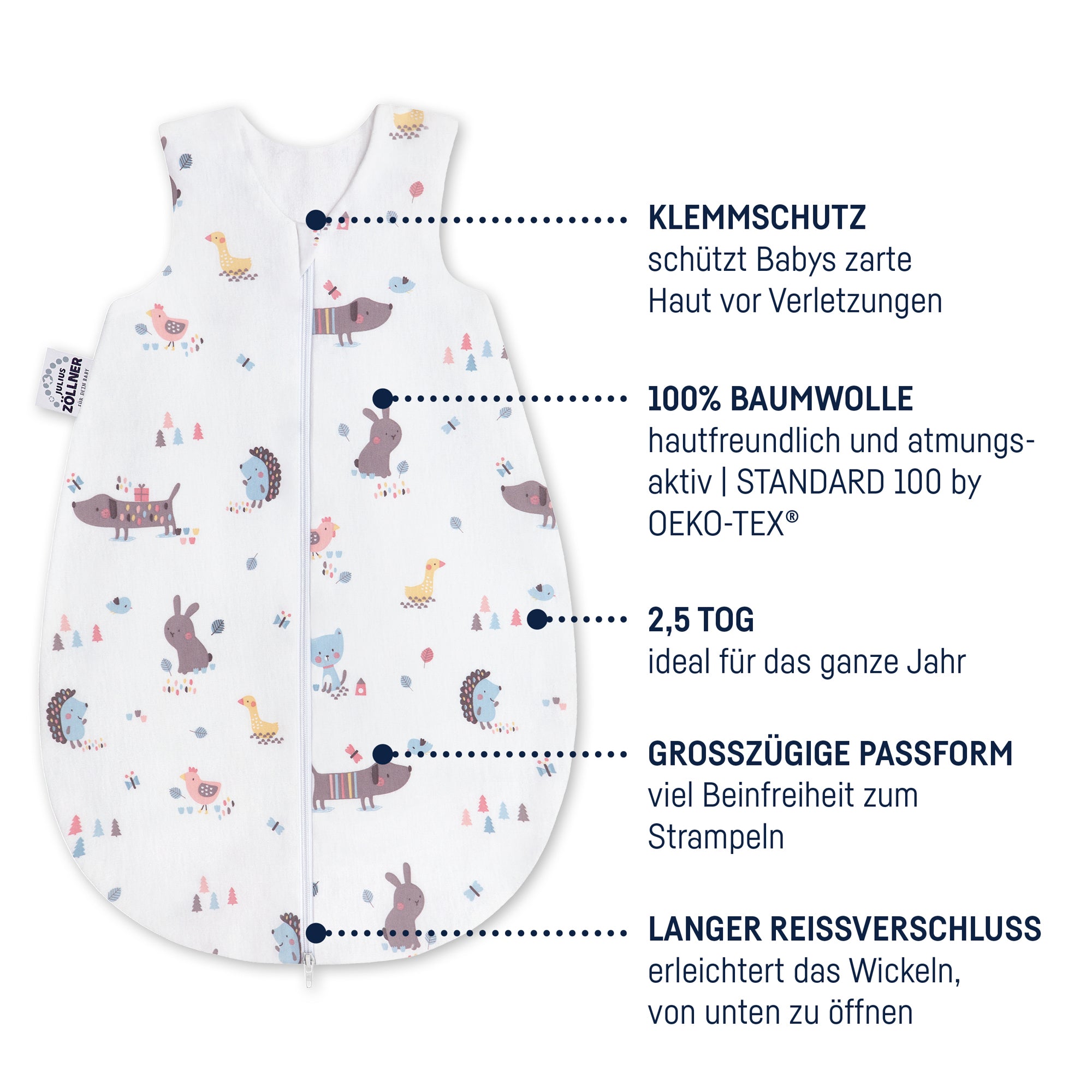 schlafsack beinfreiheit Jersey Schlafsack