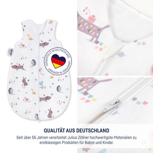 Jersey Schlafsack - Crazy Animals