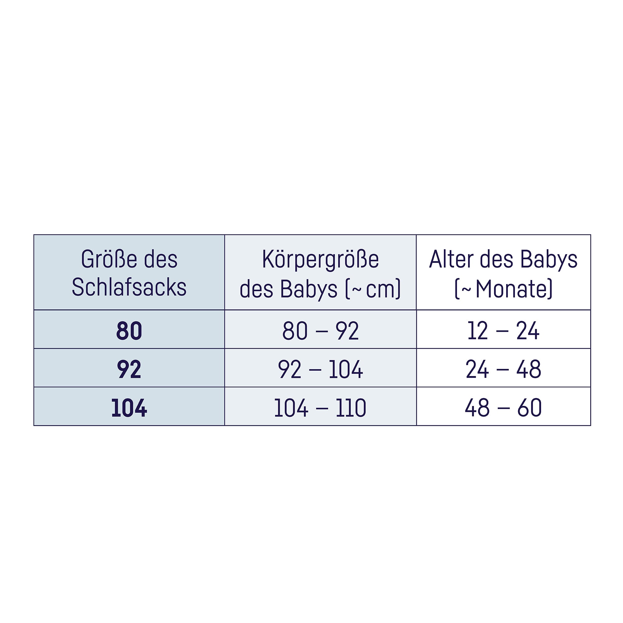 größe schlafsack alter Jersey Jumper, Schnecke – Julius Zöllner GmbH & Co KG