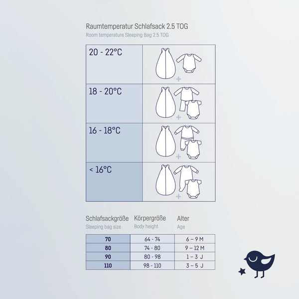 Schlafsack - Häschen und Eule