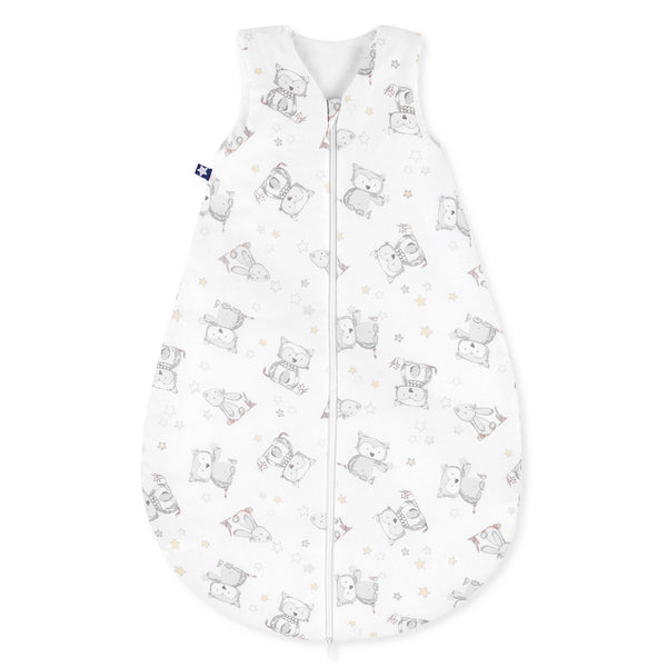 Summer sleeping bag - bunny and owl