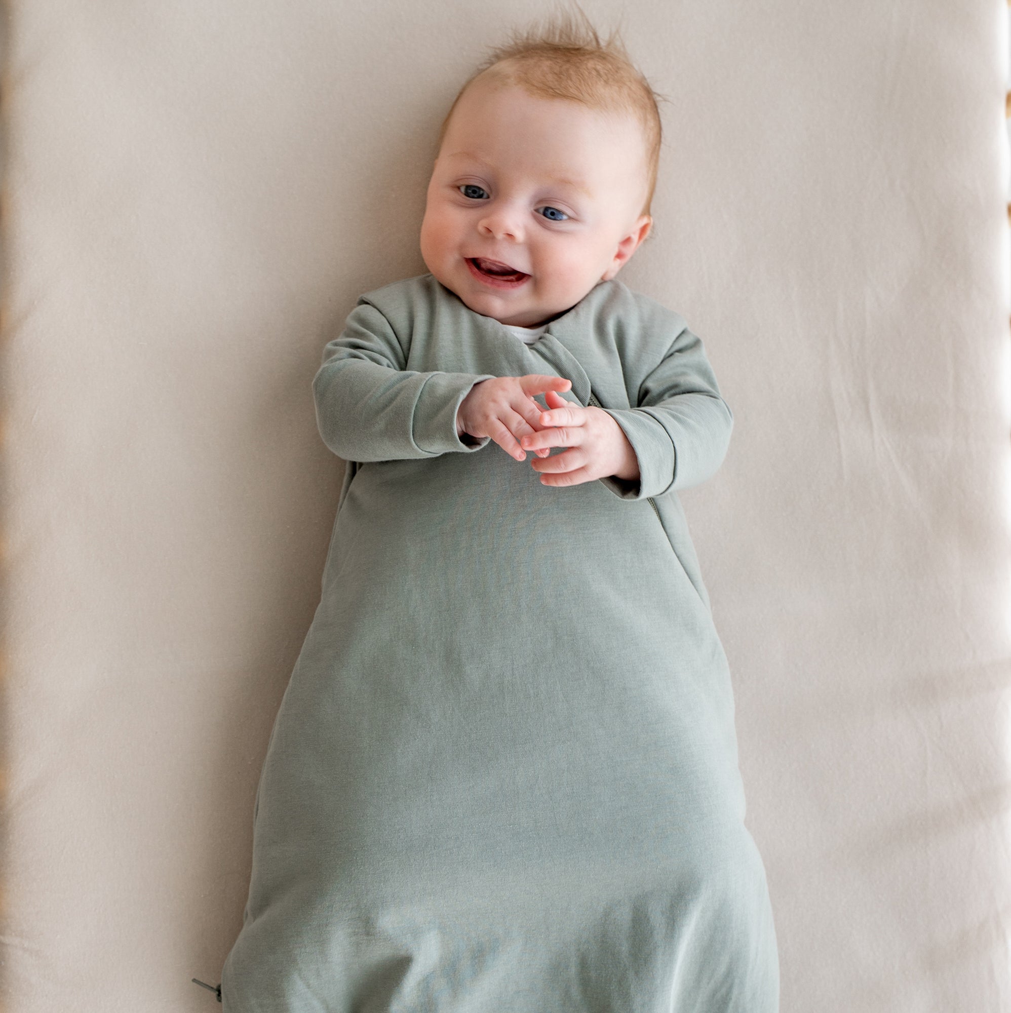 Babyschlafsack Kombi Moon & Star, Aloe – Julius Zöllner GmbH & Co KG
