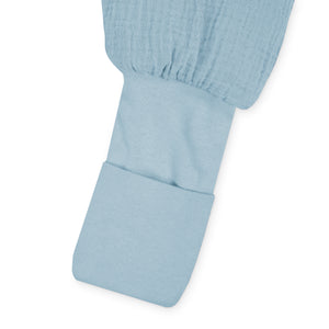 Musselin Schlafoverall Player, Denim