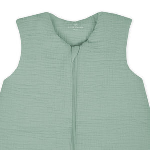 Muslin Sleepsuit Player, Green