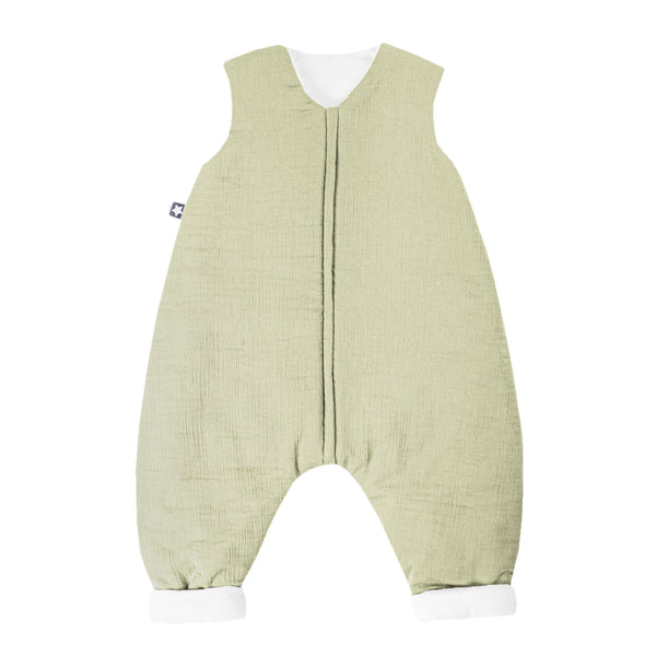 Jumper Musselin gefüttert, lime