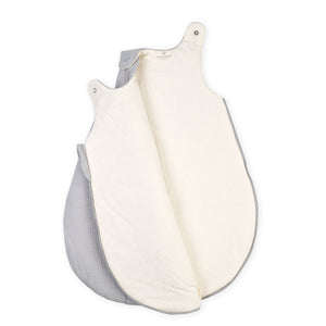 Musselin Babyschlafsack, Grau